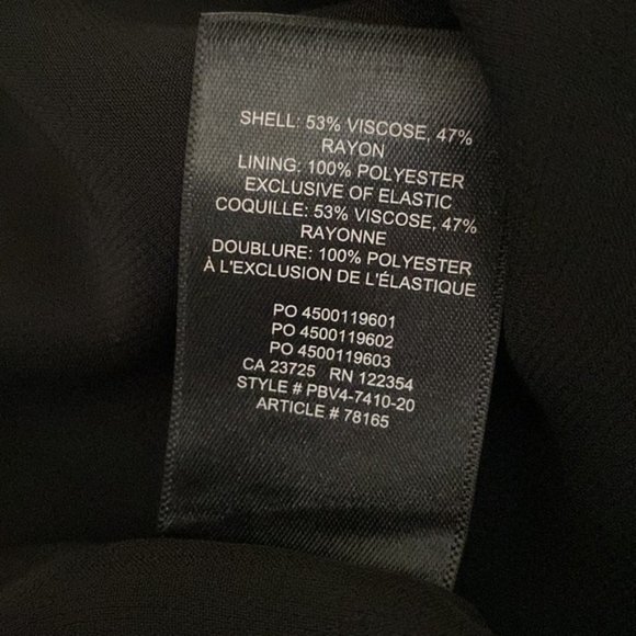 ❗️SOLD❗️Aritzia Wilfred Black Pursuit Mini Skirt Size 8 - Picture 11 of 11